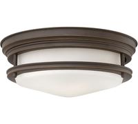 Quintiesse Hadrian plafonnier 2x40 W verre opalisé-marron QN-HADRIAN-FS-OZ-OPAL