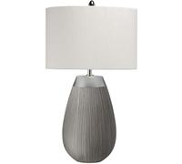 Quintiesse Harrow lampe de table 1x60 W gris-argenté QN-HARROW-TL