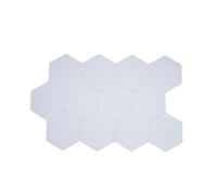 QUIOTUIR Panneau Acoustique Mural Lot de 12 Panneaux Autocollant Polyester