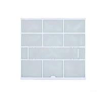 QuivyLivy Accessoires de filtre de climatiseur pour unités suspendues intérieures, écran de prévention de la poussière pour sortie d'air AC, protection en maille plastique pour améliorer l'efficacité