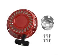 QuivyLivy Démarreur pour moteurs à gaz 196 Cc 6,5 HP 7 Hp, ensemble de démarrage pour moteur Predator 212Cc, remplacement de l'assemblage de recul pour équipement d'alimentation de fret