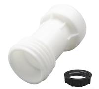 QuivyLivy IBC Adaptateur de réservoir S60X6, joint de décharge de réservoir d'eau, joint fileté mâle S60X6