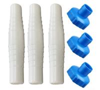 QuivyLivy Kit d'adaptateur de tuyau de piscine, adaptateur de tuyau B 11238, connecteur de 3,8 cm à 3,8 cm, raccord de tuyau d'aspiration de piscine, raccord de connexion de pompe de filtre