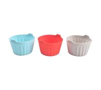 QuivyLivy Lot de 3 moules à œufs en silicone pour friteuse à air comprimé et pocheuse, réutilisables et antiadhésifs pour la cuisson des crêpes et des cupcakes, accessoires de cuisine résistants à la