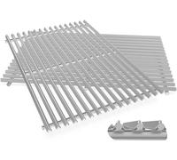 QuliMetal 7528 7524 Grille de Cuisson pour Weber Genesis E/S-310 320 330, Ne Convient Pas à Genesis II/LX E310/340, S340, 49,5 x 33 cm Accessoire de pièces de Rechange pour Genesis