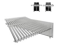 QuliMetal 7528 Grille de Cuisson pour Weber Genesis E/S-310 320 330, Ne Convient Pas à Genesis II/LX E310/340, S340, 49,5 x 33 cm Accessoire de pièces de Rechange pour Genesis