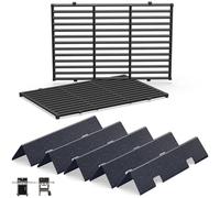 QuliMetal Flavorizer Bars & grilles pour Weber Spirit E-310/320/330/315 GS4 Spirit II E-310/S-310/E-330 pièces Acier émaillé pour Weber 7636/7638/7639