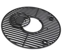 QuliMetal Pièces de grille rondes en fonte de 49,5 cm pour barbecue en céramique Akorn Kamado, Pit Boss K24, Louisiana Grills K24, Char-Griller 16620, Grille de grille pour Akorn Kamado
