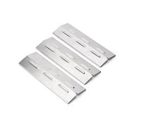 QuliMetal Plaques de Protection brûleur en Acier Inoxydable 36,5 × 12 cm pour Enders Chicago 3, Boston Pro 3K, Boston 6 KR Turbo, Tepro 3561, Barbecook Brahma 4.0, Lot de 3