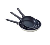 QULINART Lot de 2 Casseroles en acier inox antiadhésif antirayures sans PFOA, poignées en bakelite, couvercle en verre - tous feux dont induction- Passe au four lave-vaiselle frigo- Argenté, Ø20/24 cm
