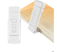 Qumox Lampe de Lecture,3 Modes de Couleur & 5 Niveaux de Luminosité Réglables 9 LEDs pour Livres au Lit Livre Protection Yeux