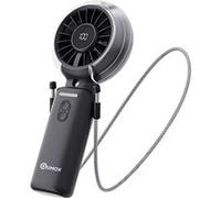 Mini Ventilateur Brumisateur Portable, Rechargeable USB Pliable avec Affichage Numérique de Batterie 3 Vitesses, Ventilateur de Poche et de Bureau