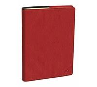 QUO VADIS 1 Agenda Ministre Prestige + Répertoire - Couverture Marlow Couleur Rouge Boreaux - Format 16 x 24 cm - Janvier 2027 à Décembre 2027