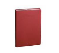 Quo Vadis - 1 Agenda Quinzainier Le Professeur - Couverture Rouge Vermeil - Août 2024 à Juillet 2025 - Format 21 x 27 cm