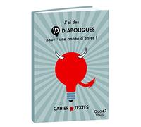 Quo Vadis - 1 Cahier de textes - J'ai des iD diaboliques - 15x21cm