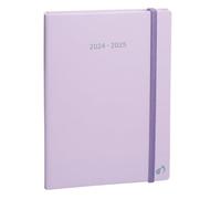 Quo Vadis - Agenda 16 mois - 2024-2025 - Plan Note - Semainier Notes - Multilingue - Pastel - Multicolore - 16 mois de septembre à décembre - 15x21 cm - Papier Clairefontaine blanc