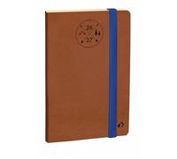 Quo Vadis - Agenda 16 mois - 2026-2027 - Horizontal 24 SD Prestige - Semainier Horizontal - Multilingue - Everest - Marron - 16 mois de septembre à décembre - 16x24 cm