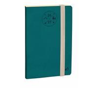 Quo Vadis - Agenda 16 mois - 2026-2027 - Horizontal 24 SD Prestige - Semainier Horizontal - Multilingue - Everest - Vert - 16 mois de septembre à décembre - 16x24 cm