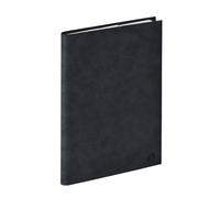 Quo Vadis - Agenda 16 mois - 2026-2027 - Plan Note - Semainier Notes - Multilingue - Andrea - Gris anthracite - 16 mois de septembre à décembre - 15x21 cm