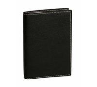 Quo Vadis - Agenda 16 mois avec répertoire - 2026-2027 - Planning SD - Semainier Planning - Français - Club - Noir - 16 mois de septembre à décembre - 18x24 cm