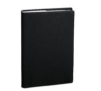 Quo Vadis - Agenda 16 mois avec répertoire - 2026-2027 - Planning SD - Semainier Planning - Multilingue - Impala - Noir - 16 mois de septembre à décembre - 18x24 cm