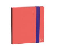 Quo Vadis - Agenda - 2025 - Exécutif - Semainier Planning - Français - Rio - Rose - 13 mois de décembre à décembre - 16x16 cm - Papier Clairefontaine blanc - Fabrication française