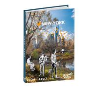 Quo Vadis Agenda 2026-2027 Eurotextagenda ML Cities New York 12x17 cm