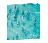 Quo Vadis - Agenda - 2026 - Exécutif Recyclé - Semainier Planning - Multilingue - Respire - Multicolore - 13 mois de décembre à décembre - 16x16 cm - Visuel dauphin