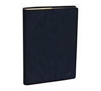 Quo Vadis - Agenda - 2026 - Président Prestige - Semainier Planning - Français - Marlow - Bleu - 13 mois de décembre à décembre - 21x27 cm - Papier Clairefontaine ivoire - Fabrication française