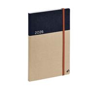 Quo Vadis - Agenda - 2027 - Affaires Recyclé - Semainier Planning - Multilingue - Bleu marine - 12 mois de janvier à décembre - 10x15 cm recyclé
