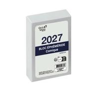Quo Vadis Agenda 2027 Bloc Ephémeride Comique FR Classic 6,5x9,7 cm