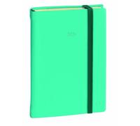 Quo Vadis - Agenda - 2027 - Daily 17 Prestige - Journalier - Multilingue - Silk - Bleu turquoise - 12 mois de janvier à décembre - 12x17 cm Papier Clairefontaine ivoire