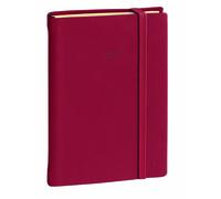 Quo Vadis - Agenda - 2027 - Daily 17 Prestige - Journalier - Multilingue - Silk - Bordeaux - 12 mois de janvier à décembre - 12x17 cm Papier Clairefontaine ivoire