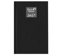 Quo Vadis - Agenda - 2027 - Recettes/Dépenses - Journalier - Français - Vanolin - Noir - 12 mois de janvier à décembre - 13x21 cm