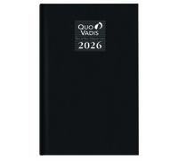 Quo Vadis - Agenda - 2027 - Recettes/Dépenses - Journalier - Français - Vanolin - Noir - 12 mois de janvier à décembre - 13x21 cm