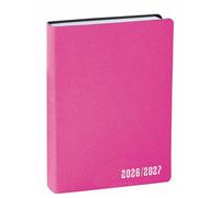 Quo Vadis - Agenda scolaire Eurotextagenda Galaxy - Journalier 12 x 17 cm Rose 2026-2027