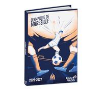 Quo Vadis - Agenda année scolaire - 2026-2027 - Eurotextagenda - Journalier - Multilingue - Olympique de Marseille - Joueur - 12 mois de août à juillet - 12x17 cm