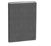 Quo Vadis - Agenda année scolaire - 2026-2027 - Eurotextagenda - Journalier - Multilingue - Roma - Gris - 12 mois de août à juillet - 12x17 cm - Papier Clairefontaine blanc - Fabrication française