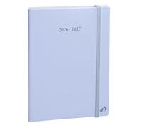 Quo Vadis - Agenda année scolaire - 2026-2027 - Ministre Septembre Color - Semainier Planning - Multilingue - Pastel - Bleu clair - 13 mois de août à août - 16x24 cm