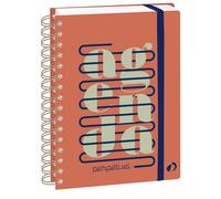 Quo Vadis - Agenda perpétuel - Spiralé - Semainier Horizontal - Français - Eterny - Multicolore - Perpétuel - 15x21 cm