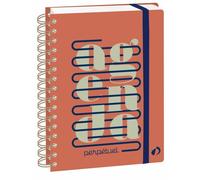 Quo Vadis - Agenda perpétuel - Spiralé - Semainier Horizontal - Français - Eterny - Multicolore - Perpétuel - 15x21 cm
