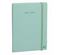 QUO VADIS 155004Q QUO VADIS Agenda PLAN NOTE 1521, 2026/2027, vert pastel