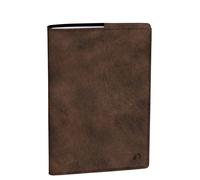 Quo Vadis Agenda semainier Président Bergame 21 x 27 cm - Chocolat - Janvier à Décembre 2027