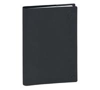 Quo Vadis Agenda semainier Président Eunoia 21 x 27 cm - Gris Carbone - Janvier à Décembre 2027