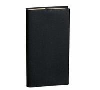 Quo Vadis - Agenda - Spiralé - 2026 - Italnote S Prestige - Semainier Horizontal - Français - Impala - Noir - 12 mois et 1/2 de mi-décembre à décembre - 8,8x17 cm