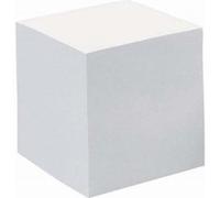 Quo Vadis - Bloc cube - Classic - Blanc - 9x9x8 cm - Papier Clairefontaine blanc - Fabrication française Blanc G