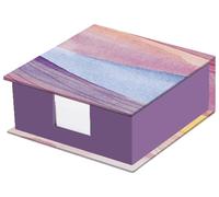 Quo Vadis - Bloc cube - Iconique - Strate - 11x11x4,5 cm - Papier Clairefontaine blanc