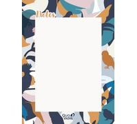 Quo Vadis Blocnotes Jungle spirit Oiseaux 10,6x15,3 cm