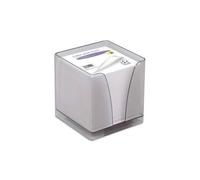 Quo Vadis Boîtier Plexi Fumé + Recharge Bloc Couleur 580 Feuilles 90g 9x9x9 Cm