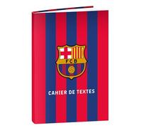 Quo Vadis - Cahier de textes - Français - Barcelona - Logo - Journalier - 15x21 cm - Papier Clairefontaine blanc - Fabrication française